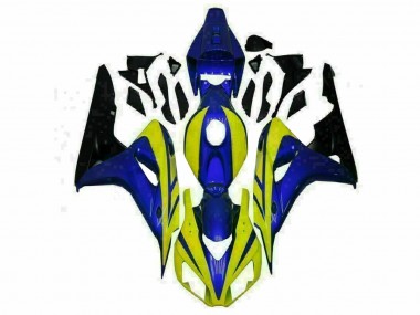 Kit Carenado ABS Completo Honda CBR 1000 RR 2006-2007 - Azul Amarillo