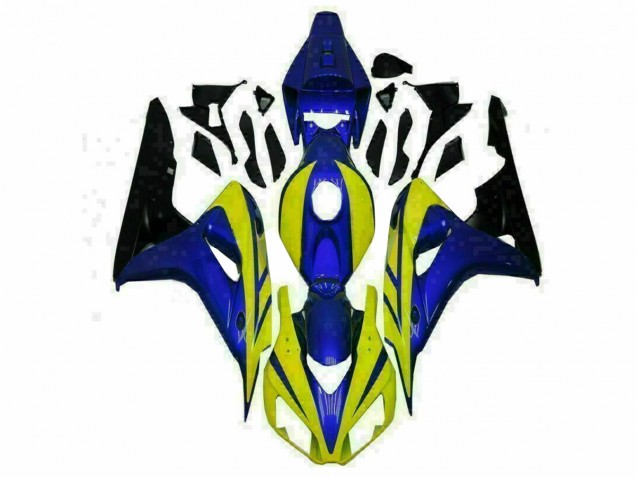 Kit Carenado ABS Completo Honda CBR 1000 RR 2006-2007 - Azul Amarillo Kit Carenado ABS Completo Honda CBR 1000 RR 2006-2007 - Azul Amarillo