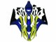 Kit Carenado ABS Completo Honda CBR 1000 RR 2006-2007 - Azul Amarillo Kit Carenado ABS Completo Honda CBR 1000 RR 2006-2007 - Azul Amarillo