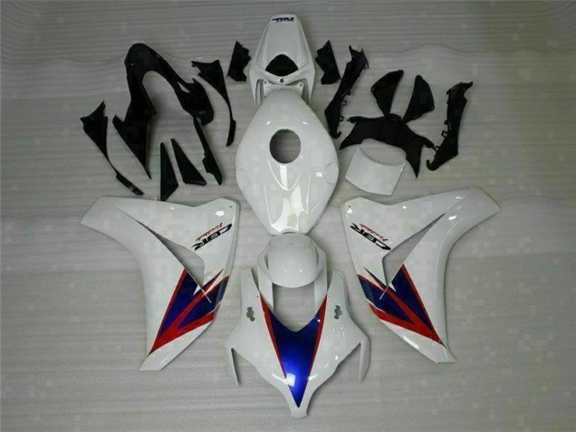 Kit Carenado ABS Completo Honda CBR 1000 RR 2008-2011 - Blanco Azul Rojo