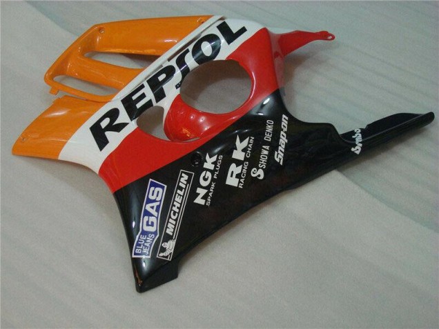 Kit Carenado ABS Completo Honda CBR 600 F3 1995-1998 - Negro Naranja Repsol Kit Carenado ABS Completo Honda CBR 600 F3 1995-1998 - Negro Naranja Repsol