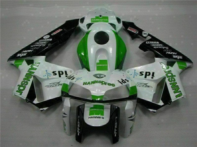 Kit Carenado ABS Completo Honda CBR 600 RR 2005-2006 - Verde Kit Carenado ABS Completo Honda CBR 600 RR 2005-2006 - Verde