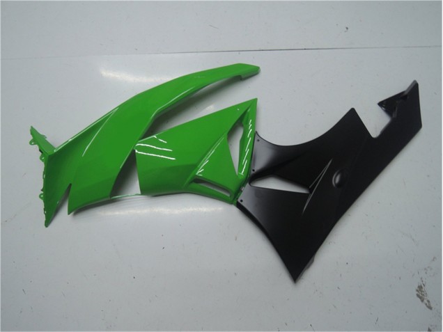 Kit Carenado ABS Completo Kawasaki ZX6R 2009-2012 - Verde Negro Kit Carenado ABS Completo Kawasaki ZX6R 2009-2012 - Verde Negro