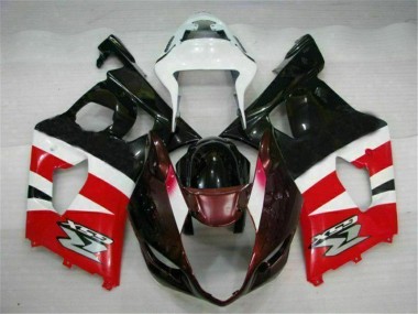 Kit Carenado ABS Completo Suzuki GSXR 1000 K3 2003-2004 - Rojo Negro