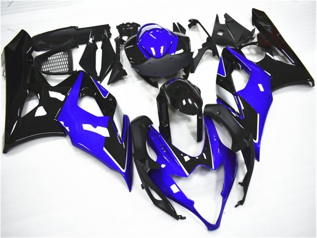 Kit Carenado ABS Completo Suzuki GSXR 1000 K5 2005-2006 - Azul Negro Kit Carenado ABS Completo Suzuki GSXR 1000 K5 2005-2006 - Azul Negro