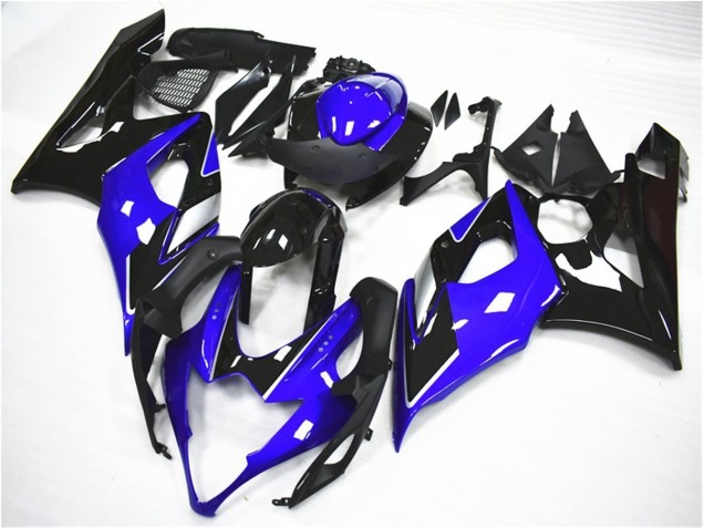 Kit Carenado ABS Completo Suzuki GSXR 1000 K5 2005-2006 - Azul Negro Kit Carenado ABS Completo Suzuki GSXR 1000 K5 2005-2006 - Azul Negro