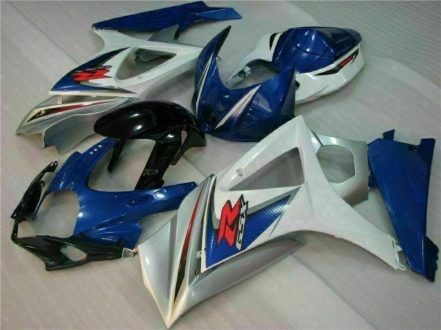 Kit Carenado ABS Completo Suzuki GSXR 1000 K7 2007-2008 - Azul Blanco Kit Carenado ABS Completo Suzuki GSXR 1000 K7 2007-2008 - Azul Blanco
