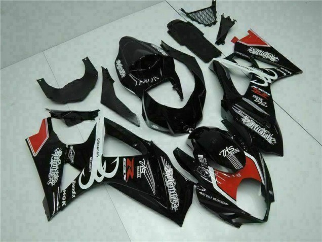 Kit Carenado ABS Completo Suzuki GSXR 1000 K7 2007-2008 - Negro Kit Carenado ABS Completo Suzuki GSXR 1000 K7 2007-2008 - Negro
