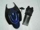 Kit Carenado ABS Completo Suzuki GSXR 600 / 750 K6 2006-2007 - Azul Negro Kit Carenado ABS Completo Suzuki GSXR 600 / 750 K6 2006-2007 - Azul Negro