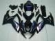 Kit Carenado ABS Completo Suzuki GSXR 600 / 750 K6 2006-2007 - Azul Negro Kit Carenado ABS Completo Suzuki GSXR 600 / 750 K6 2006-2007 - Azul Negro