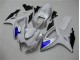 Kit Carenado ABS Completo Suzuki GSXR 600 / 750 K6 2006-2007 - Blanco Azul Kit Carenado ABS Completo Suzuki GSXR 600 / 750 K6 2006-2007 - Blanco Azul