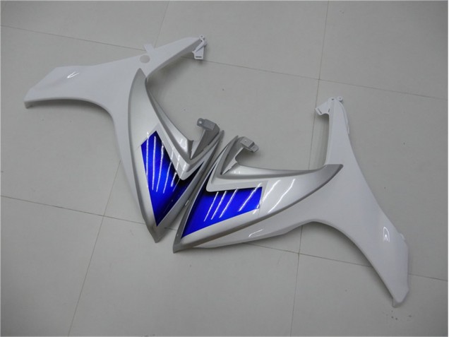 Kit Carenado ABS Completo Suzuki GSXR 600 / 750 K6 2006-2007 - Blanco Azul Kit Carenado ABS Completo Suzuki GSXR 600 / 750 K6 2006-2007 - Blanco Azul