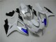Kit Carenado ABS Completo Suzuki GSXR 600 / 750 K6 2006-2007 - Blanco Azul Kit Carenado ABS Completo Suzuki GSXR 600 / 750 K6 2006-2007 - Blanco Azul