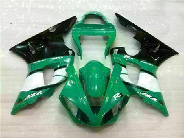 Kit Carenado ABS Completo Yamaha R1 2000-2001 - Verde Kit Carenado ABS Completo Yamaha R1 2000-2001 - Verde