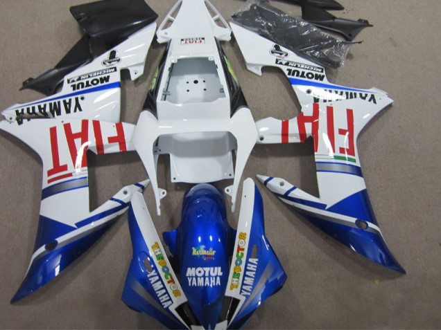 Kit Carenado ABS Completo Yamaha R1 2002-2003 - Azul Blanco Motul Fiat Kit Carenado ABS Completo Yamaha R1 2002-2003 - Azul Blanco Motul Fiat