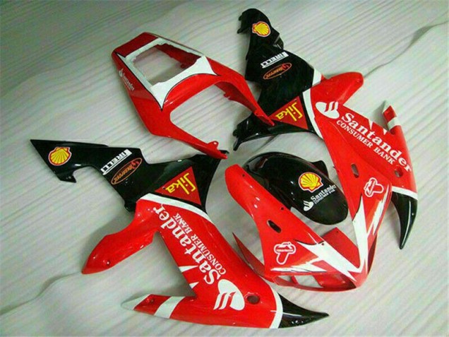 Kit Carenado ABS Completo Yamaha R1 2002-2003 - Rojo Kit Carenado ABS Completo Yamaha R1 2002-2003 - Rojo
