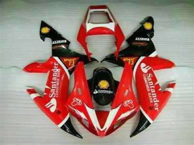 Kit Carenado ABS Completo Yamaha R1 2002-2003 - Rojo