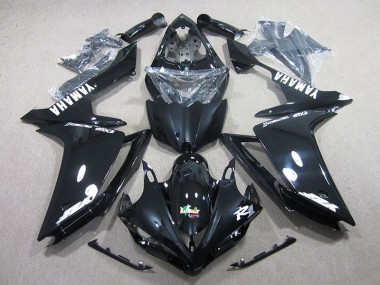 Kit Carenado ABS Completo Yamaha R1 2007-2008 - Negro Blanco Calcomanía