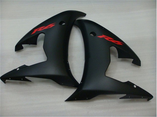 Kit Carenado ABS Completo Yamaha R6 2003-2005 - Negro Kit Carenado ABS Completo Yamaha R6 2003-2005 - Negro