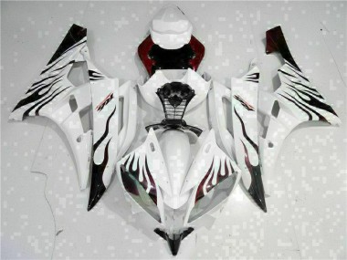 Kit Carenado ABS Completo Yamaha R6 2006-2007 - Blanco