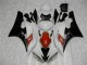 Kit Carenado ABS Completo Yamaha R6 2006-2007 - Blanco Negro Kit Carenado ABS Completo Yamaha R6 2006-2007 - Blanco Negro