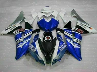 Kit Carenado ABS Completo Yamaha R6 2008-2016 - Blanco Azul