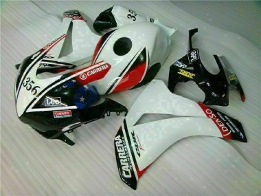Kit Carenado Inyección Honda CBR 1000 RR 2008-2011 - Blanco Negro
