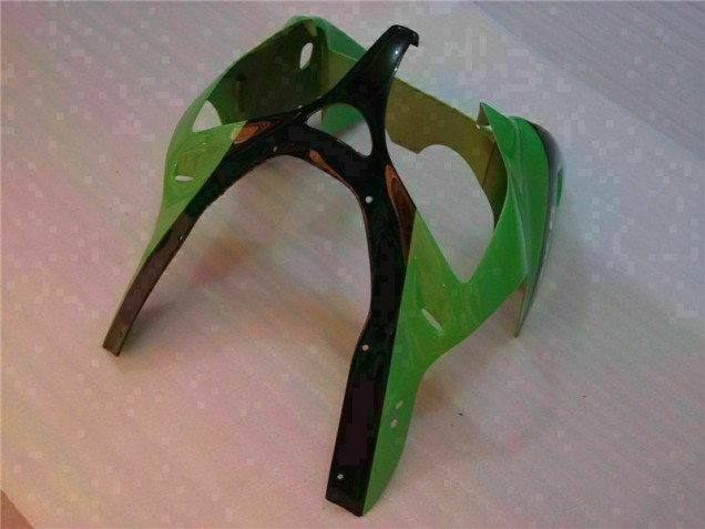 Kit Carenado Inyección Kawasaki ZX6R 2000-2002 - Verde Negro Kit Carenado Inyección Kawasaki ZX6R 2000-2002 - Verde Negro