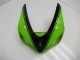 Kit Carenado Inyección Kawasaki ZX6R 2005-2006 - Verde Negro Kit Carenado Inyección Kawasaki ZX6R 2005-2006 - Verde Negro