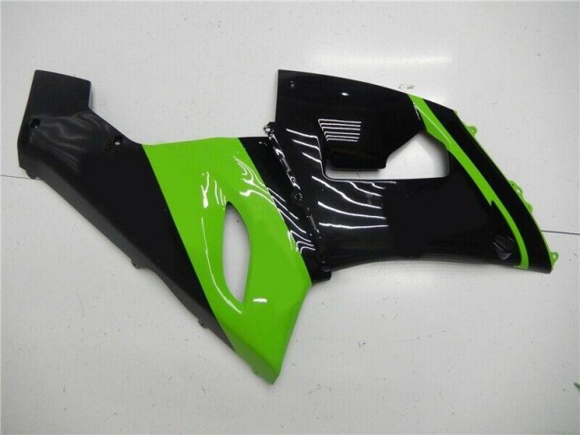 Kit Carenado Inyección Kawasaki ZX6R 2005-2006 - Verde Negro Kit Carenado Inyección Kawasaki ZX6R 2005-2006 - Verde Negro
