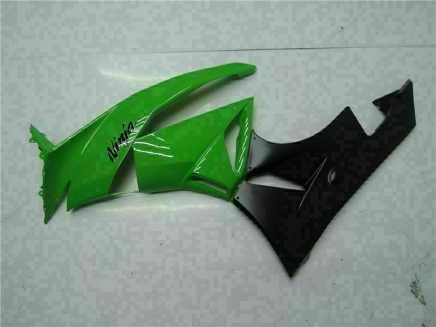 Kit Carenado Inyección Kawasaki ZX6R 2009-2012 - Negro Verde Kit Carenado Inyección Kawasaki ZX6R 2009-2012 - Negro Verde