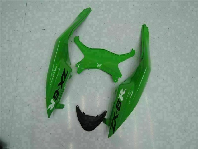 Kit Carenado Inyección Kawasaki ZX6R 2009-2012 - Negro Verde Kit Carenado Inyección Kawasaki ZX6R 2009-2012 - Negro Verde
