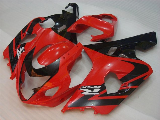 Kit Carenado Inyección Suzuki GSXR 600 / 750 K4 2004-2005 - Rojo Negro Kit Carenado Inyección Suzuki GSXR 600 / 750 K4 2004-2005 - Rojo Negro
