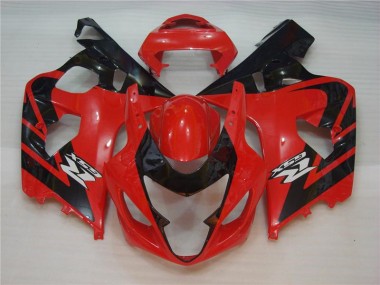 Kit Carenado Inyección Suzuki GSXR 600 / 750 K4 2004-2005 - Rojo Negro