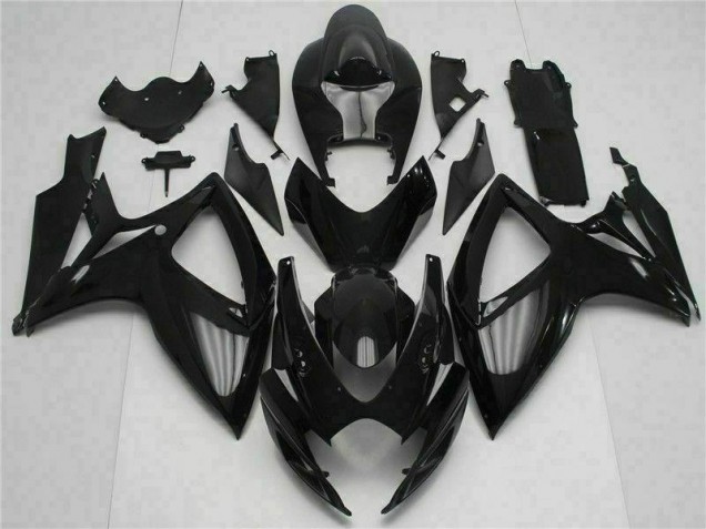 Kit Carenado Inyección Suzuki GSXR 600 / 750 K6 2006-2007 - Negro Kit Carenado Inyección Suzuki GSXR 600 / 750 K6 2006-2007 - Negro