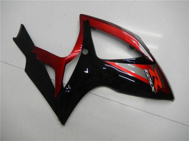 Kit Carenado Inyección Suzuki GSXR 600 / 750 K6 2006-2007 - Rojo Negro Kit Carenado Inyección Suzuki GSXR 600 / 750 K6 2006-2007 - Rojo Negro