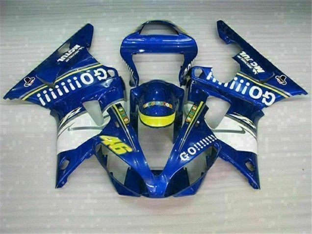 Kit Carenado Inyección Yamaha R1 2000-2001 - Azul Kit Carenado Inyección Yamaha R1 2000-2001 - Azul