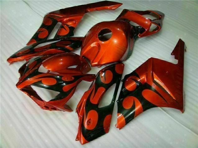 Kit Carenado Moto Honda CBR 1000 RR 2004-2005 - Naranja Negro Kit Carenado Moto Honda CBR 1000 RR 2004-2005 - Naranja Negro