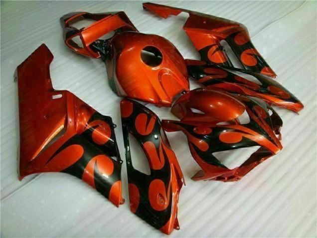 Kit Carenado Moto Honda CBR 1000 RR 2004-2005 - Naranja Negro Kit Carenado Moto Honda CBR 1000 RR 2004-2005 - Naranja Negro