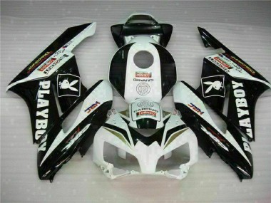 Kit Carenado Moto Honda CBR 1000 RR 2004-2005 - Negro Blanco