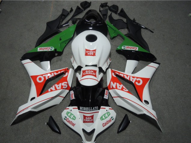 Kit Carenado Moto Honda CBR 1000 RR 2004-2005 - San Carlo Castrol Kit Carenado Moto Honda CBR 1000 RR 2004-2005 - San Carlo Castrol