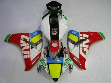 Kit Carenado Moto Honda CBR 1000 RR 2008-2011 - Rojo Blanco