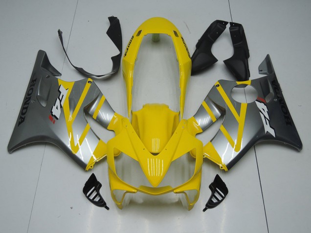 Kit Carenado Moto Honda CBR 600 F4i 2004-2007 - Amarillo Gris Kit Carenado Moto Honda CBR 600 F4i 2004-2007 - Amarillo Gris