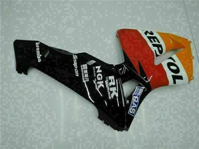 Kit Carenado Moto Honda CBR 600 RR 2005-2006 - Naranja Negro Repsol Kit Carenado Moto Honda CBR 600 RR 2005-2006 - Naranja Negro Repsol