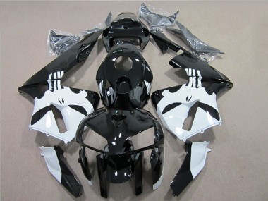 Kit Carenado Moto Honda CBR 600 RR 2005-2006 - Negro Blanco