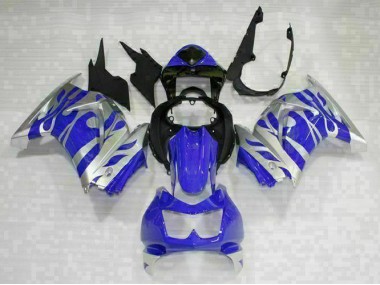 Kit Carenado Moto Kawasaki EX250 2008-2012 - Azul Negro