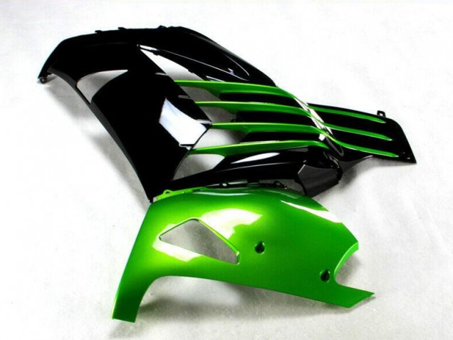 Kit Carenado Moto Kawasaki ZX14R ZZR 1400 2012-2021 - Negro Verde Kit Carenado Moto Kawasaki ZX14R ZZR 1400 2012-2021 - Negro Verde