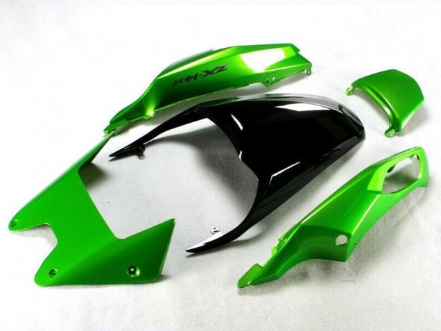Kit Carenado Moto Kawasaki ZX14R ZZR 1400 2012-2021 - Negro Verde Kit Carenado Moto Kawasaki ZX14R ZZR 1400 2012-2021 - Negro Verde