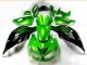 Kit Carenado Moto Kawasaki ZX14R ZZR 1400 2012-2021 - Negro Verde Kit Carenado Moto Kawasaki ZX14R ZZR 1400 2012-2021 - Negro Verde