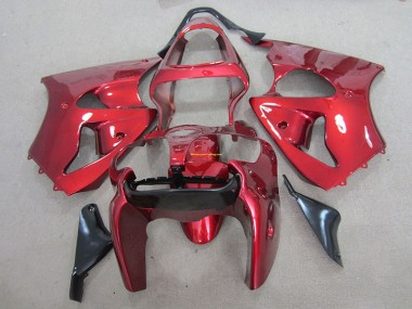 Kit Carenado Moto Kawasaki ZX6R 2000-2002 - Rojo